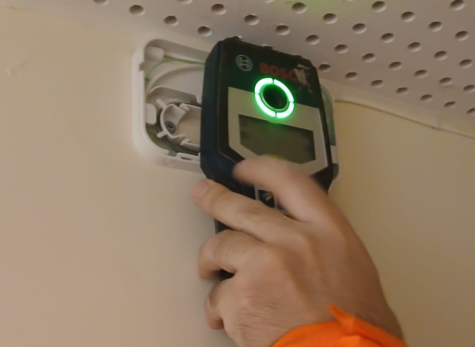 Internal fibre connection