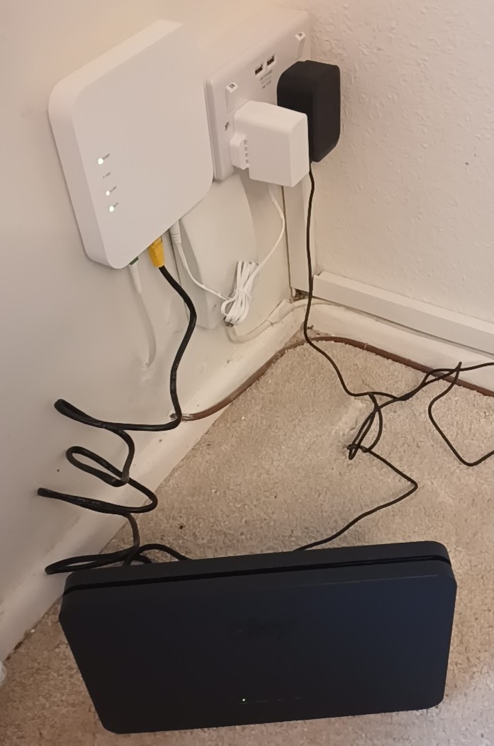 fibre broadband installation case study for a residential customer in Eastbourne, UK